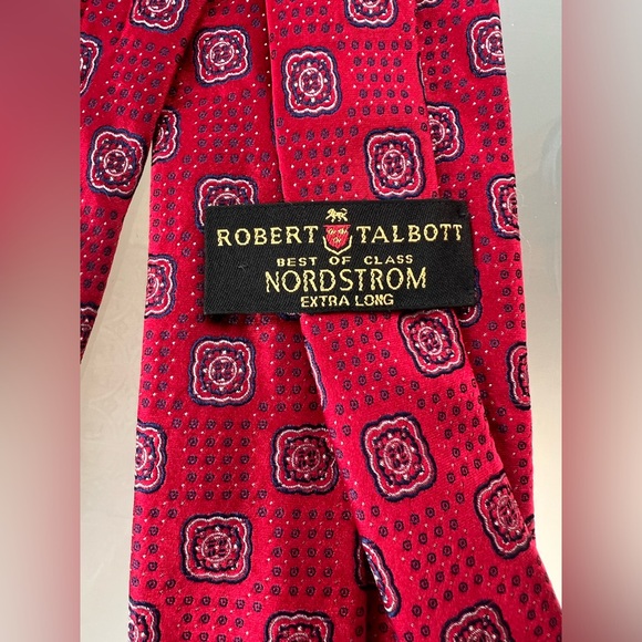 2️⃣ Two Extra Long XL Neck Ties—Robert Talbott Best of Class Nordstrom & Bentley - Picture 3 of 17
